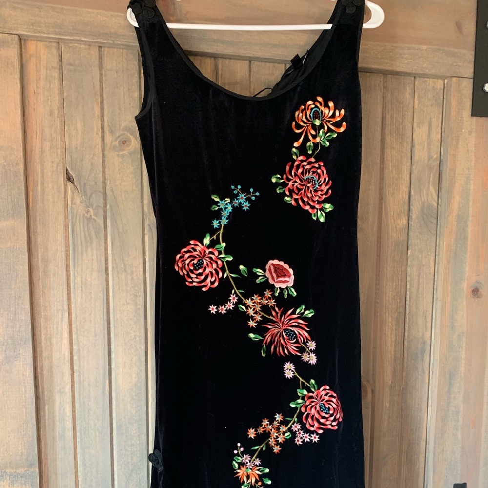 Velvet dress